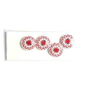 white and red buttons
