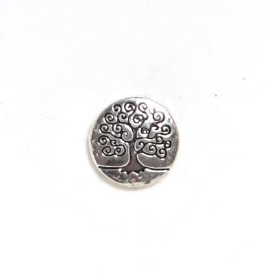 Tree of Life metal button