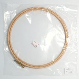 wooden embroidery hoop