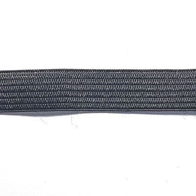 Elastic Braid . Black . 20mm x 1m